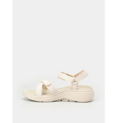 Сандали женские Skechers Go Walk Arch Fit - Cruise Around Beige 140251-NAT