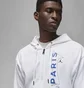 Толстовка мужская Air Jordan Paris Saint-Germain Hoodie White Dn6150-100