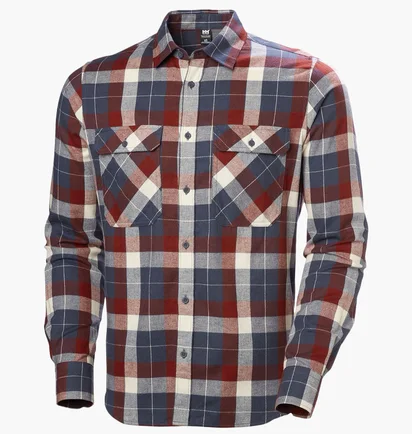Рубашка мужская Helly Hansen Lokka Organic Flannel Multi 62731-860