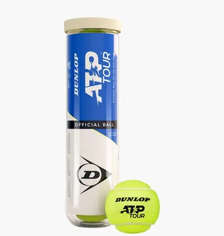 Теннисный мяч Dunlop Atp Tour 4B Green 601599