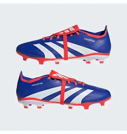 Бутсы унисекс Adidas Predator League Fold-Over Tongue Fg Blue JP7209
