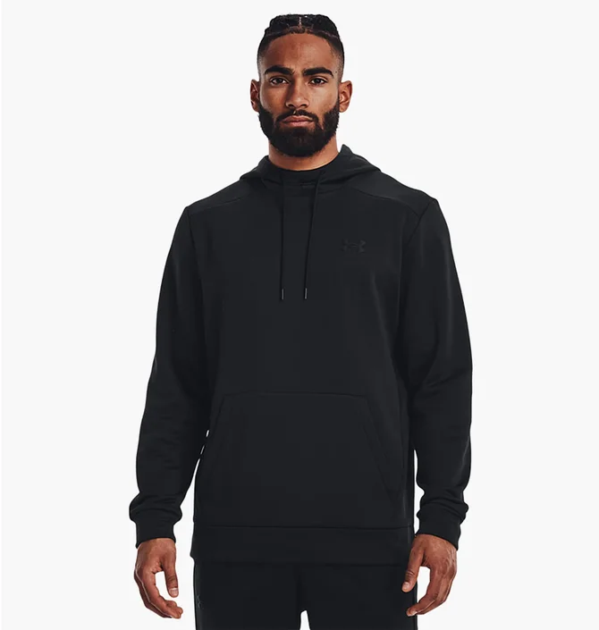 Худи мужское Under Armour Fleece Hoodie Black 1373353-001