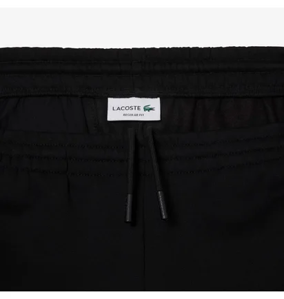 Шорты мужские Lacoste Non Brushed Fleece Black GH9627-51-031