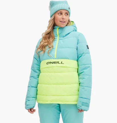 Пуховик жіночий O'Neill Kangurka Winter Turquoise 1500028-45032
