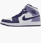 Кроссовки детские Air Jordan Air 1 Mid White/Violet DQ8423-515