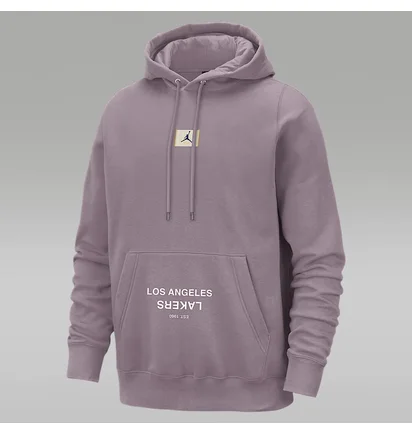 Худи мужское Nike Nba Los Angeles Lakers Violet FV8254-524