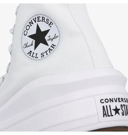 Кеды женские Converse Chuck Taylor All Star Move White 568498C