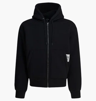 Толстовка чоловіча Stussy Bonded Sherpa Black 118585-0001