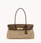 Сумка женская JW PEI Yara Faux Suede Shoulder Bag Brown BB2025BG121888JWP