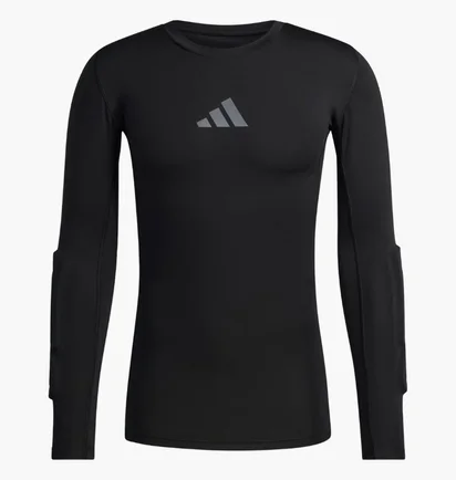 Лонгслив мужской Adidas Padded Goalkeeper Baselayer Black KA1677