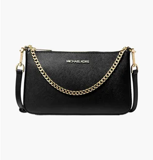 Сумка женская Michael Kors Jet Set Medium Black 35S0GTVU6L-BLACK