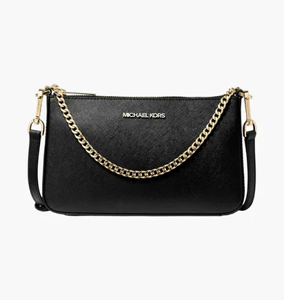 Сумка жіноча Michael Kors Jet Set Medium Black 35S0GTVU6L-BLACK