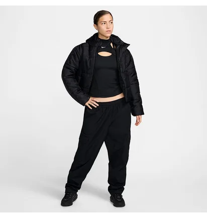 Куртка жіноча Nike Nsw Tf Snfl Nk Clsc Pfr Aop Black FV7941-010