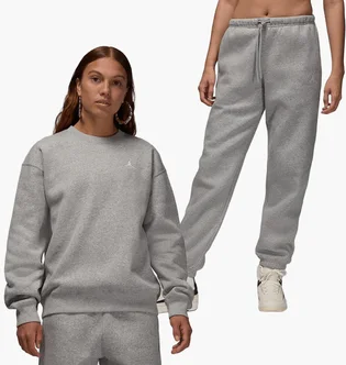 Спортивный костюм женский Air Jordan Brkln Flc Crew Grey FV7074-063__FV7077-063