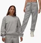 Спортивный костюм женский Air Jordan Brkln Flc Crew Grey FV7074-063__FV7077-063