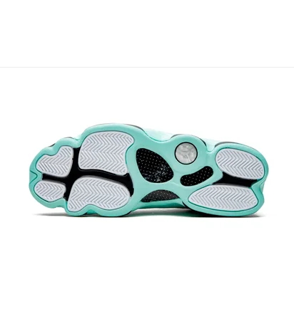 Кроссовки мужские Air Jordan 13 Black/Turquoise 414571-030