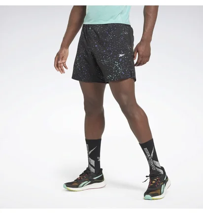 Шорты мужские Reebok Strength Allover Print Shorts Black Hg4070