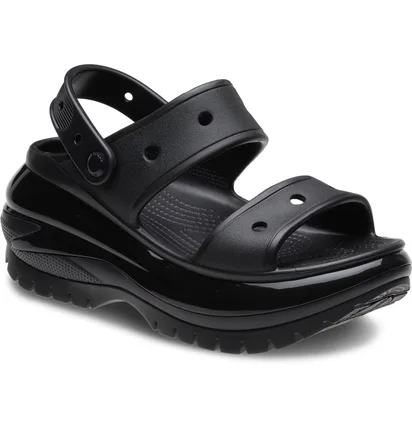 Тапочки унісекс CROCS Mega Crush Sandal Black 207989-001