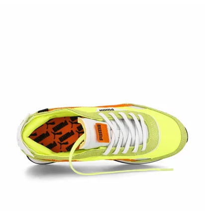Кросівки жіночі Puma Future Rider Cut-Out Vintage Yellow 384861-01