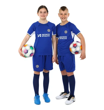 Футбольная форма детская SP-sport Chelsea Домашняя 2024 Blue CO-6331