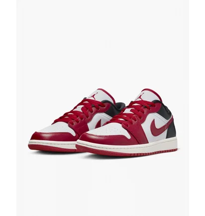 Кросівки жіночі Nike Air Jordan 1 Low Red/Black Dc0774-160