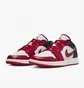 Кросівки жіночі Nike Air Jordan 1 Low Red/Black Dc0774-160