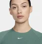 Лонгслив женский Nike Pro Dri-Fit Cropped Long-Sleeve Top Green FV5484-361
