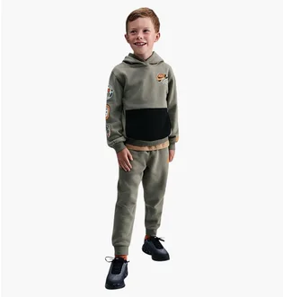 Спортивный костюм детский Nike Fleece Pullover Set Olive 86N496-E1S