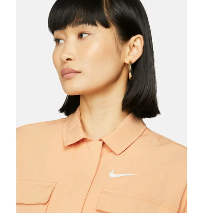 Куртка жіноча Nike W Nsw Essntl Wvn Jkt Field Peach DM6243-851