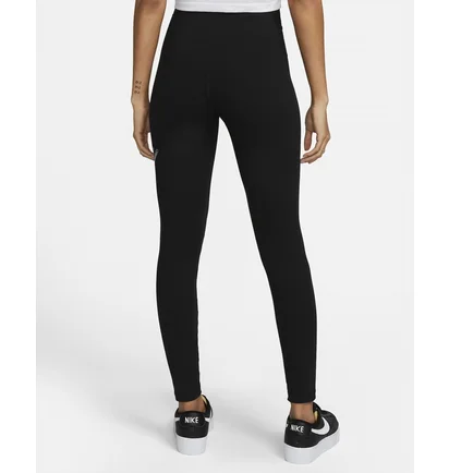Леггинсы женские Nike Sportswear Swoosh Leggings Black Dr5617-010