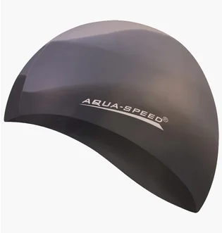 Шапочка для плавания Aqua speed Bunt 4067 Black/Grey 113-74