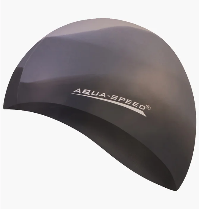 Шапочка для плавання Aqua speed Bunt 4067 Black/Grey 113-74