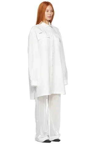 Плаття жіноче 032c Nylon Mini White SS22-W-8030