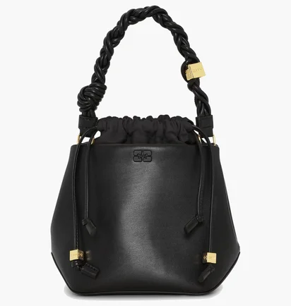 Сумка женская GANNI Bou Bucket Bag Black A6934