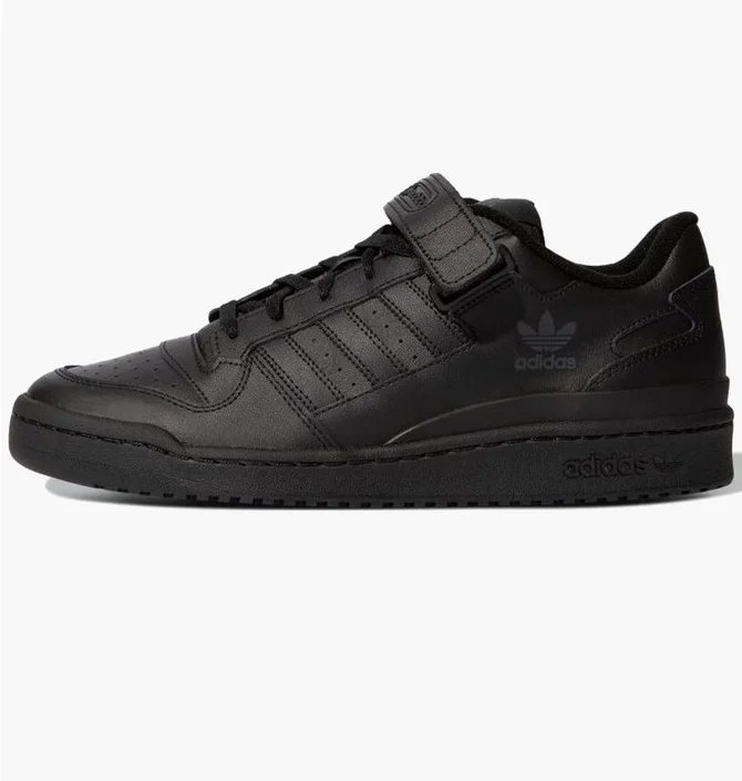 Кроссовки унисекс Adidas Forum Low black GV9766