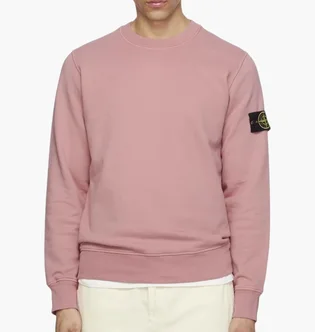Свитшот мужской Stone Island Pink L1S156100060S0051.V008G