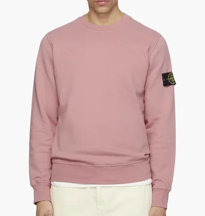 Свитшот мужской Stone Island Pink L1S156100060S0051.V008G