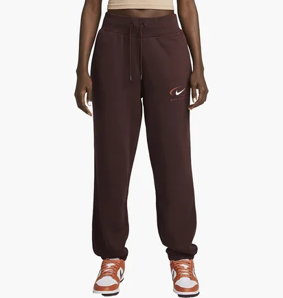 Штани жіночі Nike Sportswear Phoenix Fleece Oversized High-Waisted Pants Brown FN7716-227