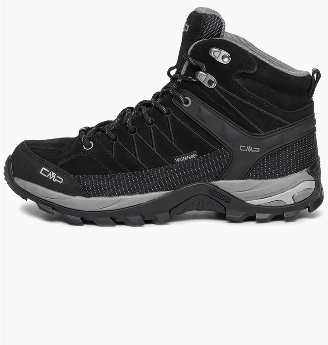 Ботинки мужские Cmp Rigel Mid Trekking Shoe Wp Black 3Q12947-73Uc