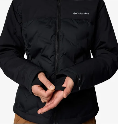 Пуховик жіночий Columbia Grand Trek Down Hooded Iii S Black WL3555-010