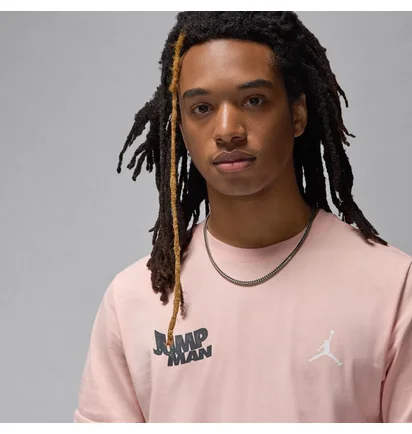Футболка мужская Air Jordan Brand Ss Jm Stack Pink FN6029-622