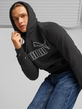 Худи мужское Puma Ess Elevated Hoodie Black 84988801