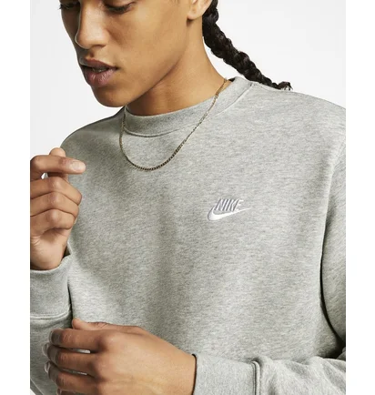 Світшот чоловічий Nike Sportswear Club Grey BV2666-063