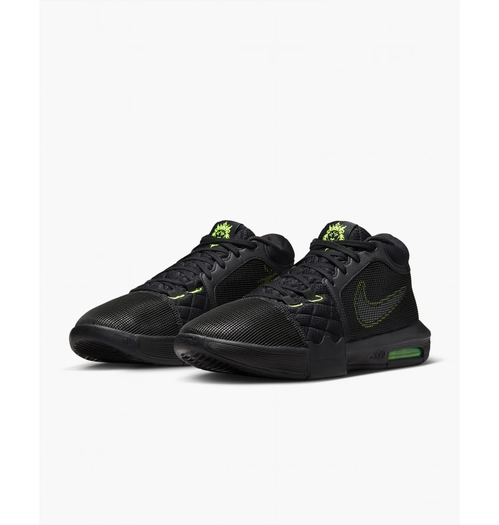 ᐉ Кросівки унісекс Nike Lebron Witness 8 Basketball Shoes Black