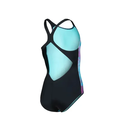 Купальник детский Arena Multi Colours Swimsuit V Back Light Blue 009007-509