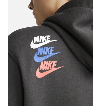Худі чоловіче Nike Sportswear Standard Issue Grey DZ2513-070