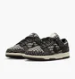 Кроссовки женские Nike Dunk Low Х Harris Tweed Black/White HQ5036-901