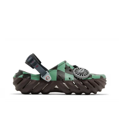Сандали мужские CROCS Demon Slayer X Echo Clog Brown/Green 209317-2ZH