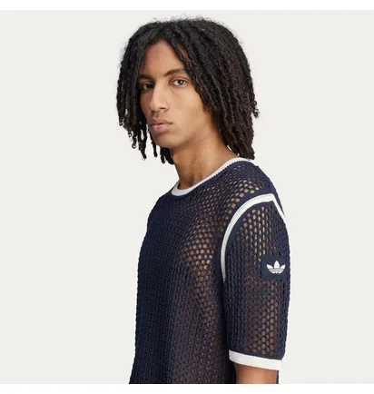 Футболка унісекс Adidas X Wales Bonner Knit Tee Blue KA7052