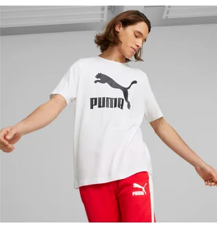 Футболка мужская Puma T-Shirt Classics Logo White 530088-02